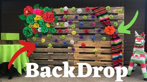 como crear backdrop barato